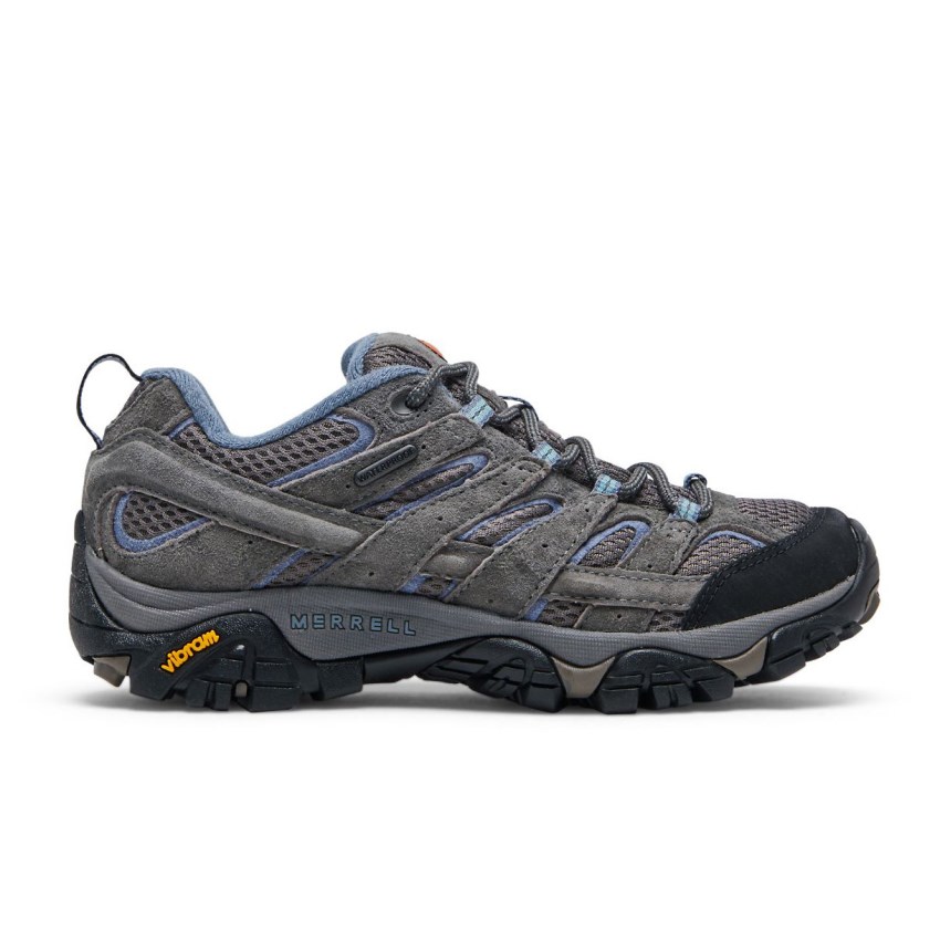 Chaussures Randonnée Merrell Moab 2 Waterproof Grise Femme | W.K.OSKH